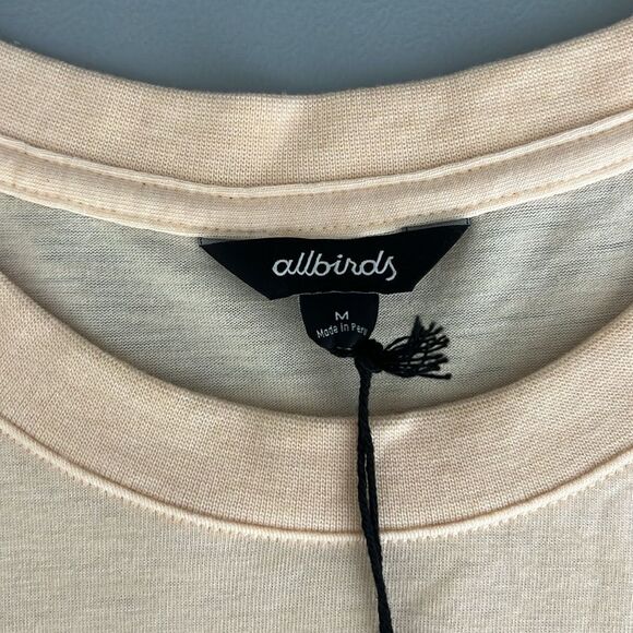 New Allbirds The TrinoXO Long Sleeve Tee Classic Fit in Aspen Size M - Picture 4 of 12